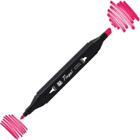 Tinge Twin R10 Deep Pink Çift Uçlu Markör Kalem