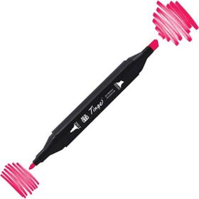 Tinge Twin R10 Deep Pink Çift Uçlu Markör Kalem