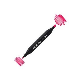 Tinge Twin R10 Deep Pink Çift Uçlu Markör Kalem