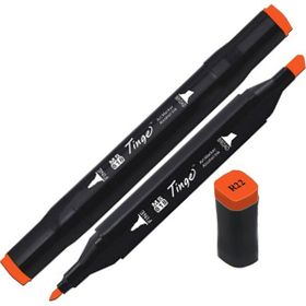 Tinge Twin R22 French Vermillion Çift Uçlu Markör Kalem