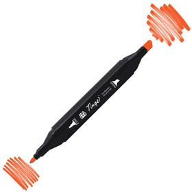 Tinge Twin R22 French Vermillion Çift Uçlu Markör Kalem