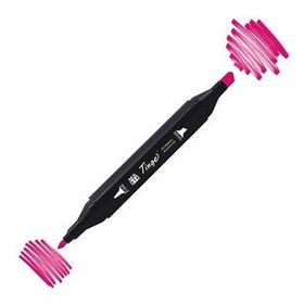 Tinge Twin R3 Rose Red Çift Uçlu Markör Kalem
