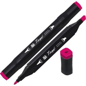 Tinge Twin R3 Rose Red Çift Uçlu Markör Kalem