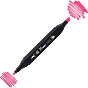 Tinge Twin R5 Cherry Pink Çift Uçlu Markör Kalem