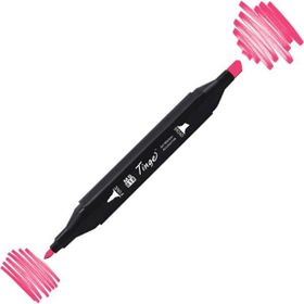 Tinge Twin R5 Cherry Pink Çift Uçlu Markör Kalem