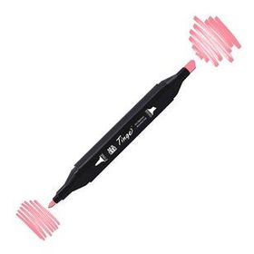 Tinge Twin R8 Rose Pink Çift Uçlu Markör Kalem