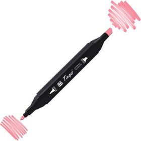 Tinge Twin R8 Rose Pink Çift Uçlu Markör Kalem