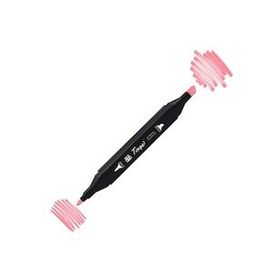 Tinge Twin R8 Rose Pink Çift Uçlu Markör Kalem