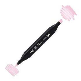 Tinge Twin RP137 Medium Pink Çift Uçlu Markör Kalem