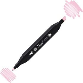 Tinge Twin RP137 Medium Pink Çift Uçlu Markör Kalem