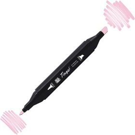 Tinge Twin RP137 Medium Pink Çift Uçlu Markör Kalem
