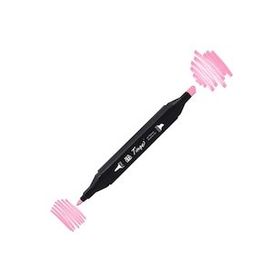 Tinge Twin RP17 Pastel Pink Çift Uçlu Markör Kalem