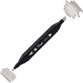 Tinge Twin WG-4 Warm Grey Çift Uçlu Markör Kalem