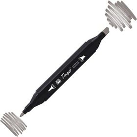 Tinge Twin WG-6 Warm Grey Çift Uçlu Markör Kalem