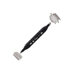 Tinge Twin WG-6 Warm Grey Çift Uçlu Markör Kalem