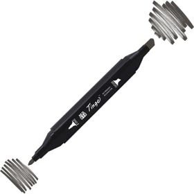 Tinge Twin WG-9 Warm Grey Çift Uçlu Markör Kalem