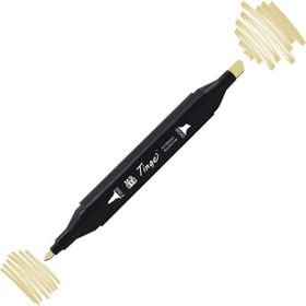Tinge Twin Y169 Putty Çift Uçlu Markör Kalem