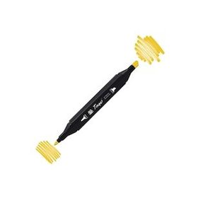 Tinge Twin YR32 Deep Yellow Çift Uçlu Markör Kalem