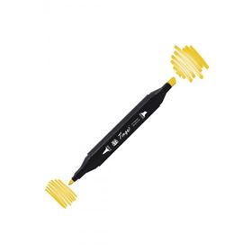 Tinge Twin YR32 Deep Yellow Çift Uçlu Markör Kalem