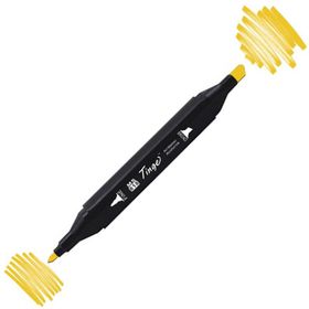 Tinge Twin YR32 Deep Yellow Çift Uçlu Markör Kalem