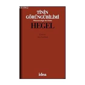 TININ GÖRÜNGÜBILIMI - GEORG WILHELM FRIEDRICH HEGEL