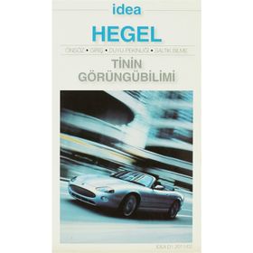 TININ GÖRÜNGÜBILIMI - GEORG WILHELM FRIEDRICH HEGEL