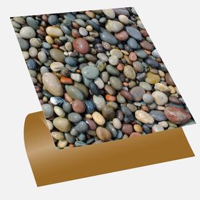 Tink Çakıl Taşı Desen 30x30 cm Pvc Karo