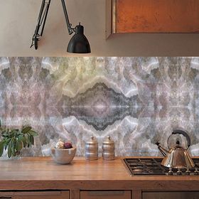 Tink Pvc Panel Kahve Buzlu 41x62 cm Karo