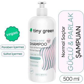 Tiny Green Güçlü Parlak Normal Saçlar 500 ml Şampuan
