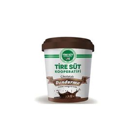 Tire Süt Kooperatifi 300 gr Bitter Çikolatalı Yarım Yağlı Dondurma