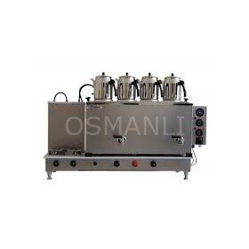 Tiryaki 4 Demlikli Inox Doğalgazlı Elektrikli Çay Kazanı