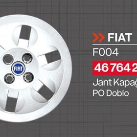 Tisa Fiat Doblo 14 İnç Jant Kapağı Seti