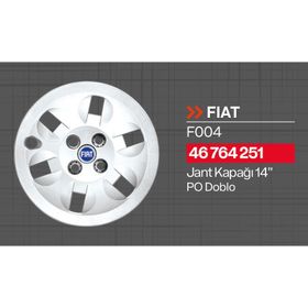 Tisa Fiat Doblo 14 İnç Jant Kapağı Seti