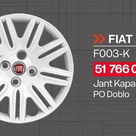 Tisa Fiat Doblo 14 İnç Jant Kapağı Seti