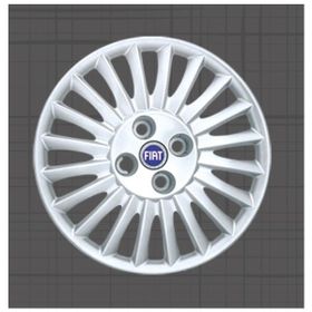 Tisa Fiat Grande Punto 15 İnç Jant Kapağı Seti