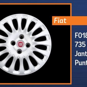 Tisa Fiat Punto Evo 15 İnç Jant Kapağı Seti