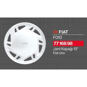 Tisa Fiat Uno 13 İnç Jant Kapağı Seti