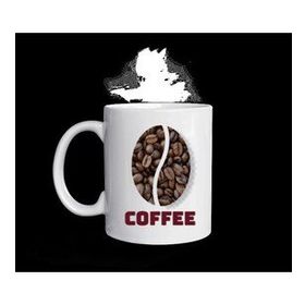 Tisho Coffee Logolu Beyaz Kupa Bardak