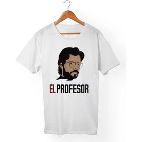 Tisho La Casa De Papel Beyaz Erkek T-shirt