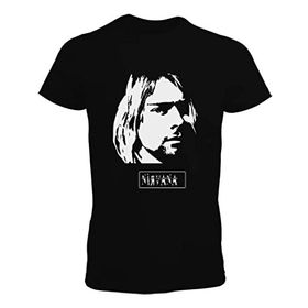 Tisho Nirvana Siyah Erkek T-shirt