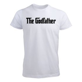 Tisho The Godfather Beyaz Erkek T-shirt
