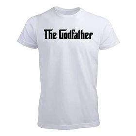 Tisho The Godfather Beyaz Erkek T-shirt
