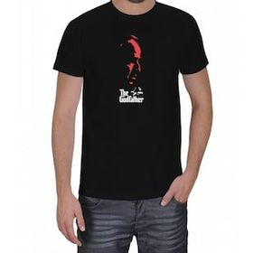Tisho The Godfather Beyaz Erkek T-shirt