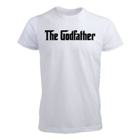 Tisho The Godfather Beyaz Erkek T-shirt
