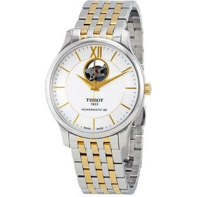 Tissot T0639072203800 Tradition Powermatic 80 Open Heart Erkek Kol Saati
