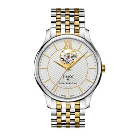 Tissot T0639072203800 Tradition Powermatic 80 Open Heart Erkek Kol Saati