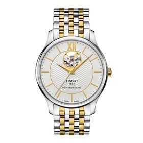 Tissot T0639072203800 Tradition Powermatic 80 Open Heart Erkek Kol Saati