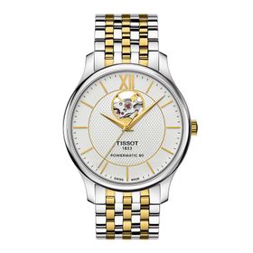 Tissot T0639072203800 Tradition Powermatic 80 Open Heart Erkek Kol Saati