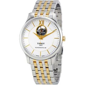 Tissot T0639072203800 Tradition Powermatic 80 Open Heart Erkek Kol Saati