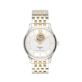 Tissot T0639072203800 Tradition Powermatic 80 Open Heart Erkek Kol Saati